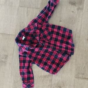 3 for $12! Plaid button-down shirt